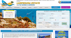 Desktop Screenshot of lampedusaestate.it
